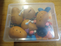 Its a BIN O' POTATO HEADS! Many accessories!