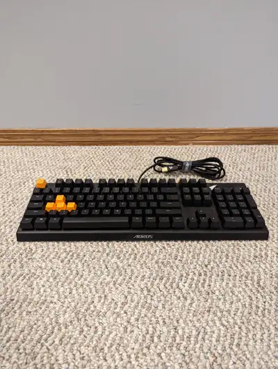 Upgraded to a wireless keyboard so this one is longer needed. Fully functional, comes with extra key...