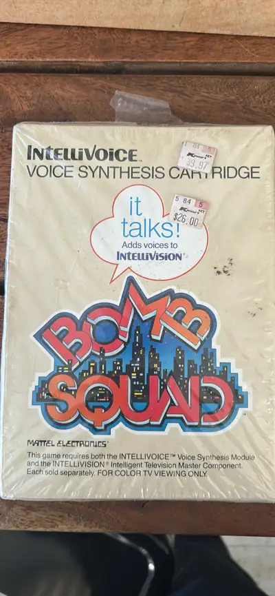 Bomb Squad (Slight Box Wear - Sealed) x2 - IntelliVision, View more