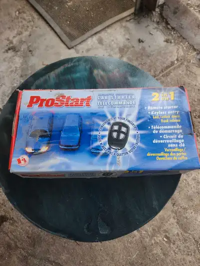 Brand New ProStart Car Starter 2in1 asking $60 Located in Marmora
