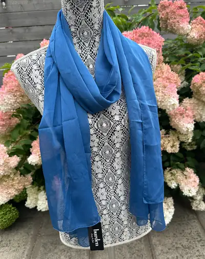 Thin Blue Scarf - $5 - New with tags , View more