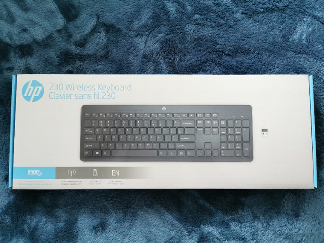 BRAND NEW HP Wireless Keyboard for Windows & Mac OS, Laptop, PC in Mice, Keyboards & Webcams in Ottawa - Image 3