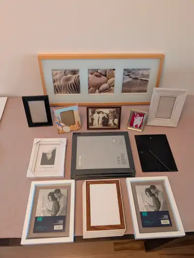 Picture and picture frames and frame accessories, View more