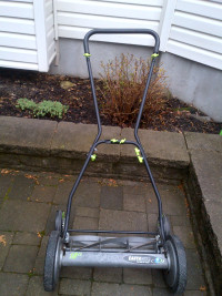 Earthwise 18" 5-blade push reel lawn mower