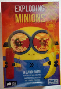 Exploding Minions - A Card Game (New & Sealed)