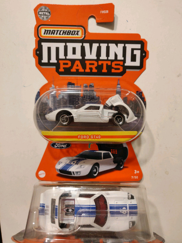 New Matchbox Moving Parts Ford GT40 1:64 diecast sports car  in Toys & Games in City of Toronto