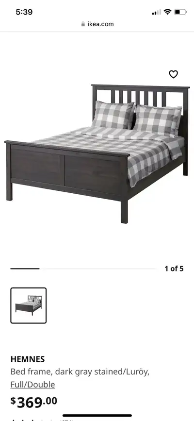 IKEA Double bed frame