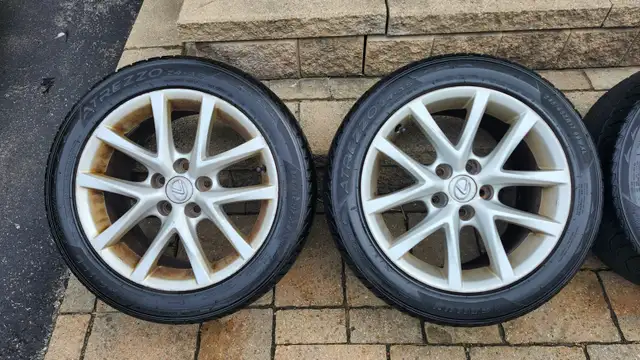 Tires & rims - 245/45/17, 225/45/17, 205/50/17, Lexus in Tires & Rims in Markham / York Region - Image 3