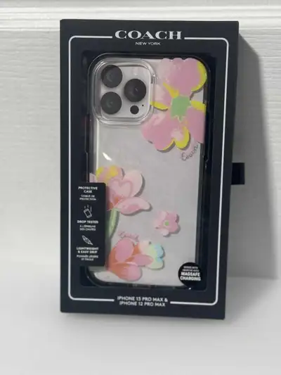 Brand New IPhone 13 or 12 Pro Max Coach Case, View more