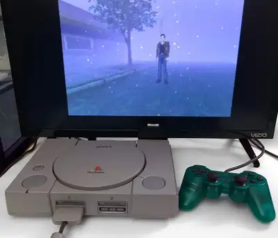 Playstation original from 1997 with SD Card (HDMI an option), View more