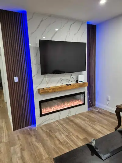 finish Carpenter .interior design  .Wainscoting  .accentvwall, View more