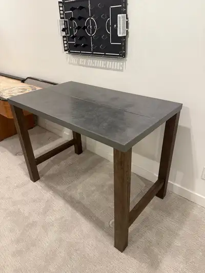 Crate and Barrel Counter Height Bar Table - Regular $1000 but no use for it now as we moved from a c...