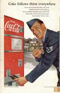 Vintage 1952 Coca Cola advertisement