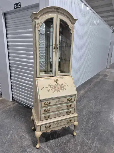 Jasper Cabinet Hand-painted Secretary Desk , View more
