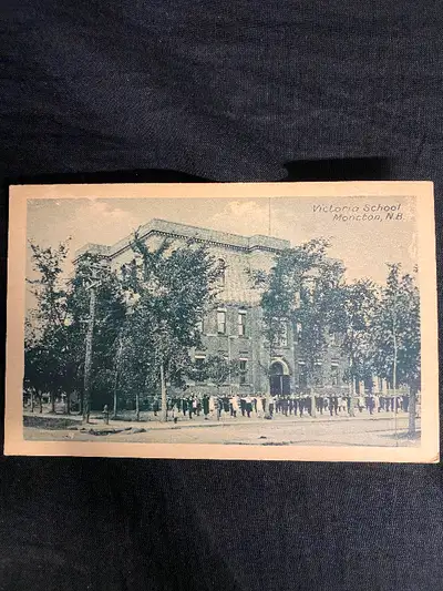 I am selling this Victoria School Postcard from Moncton for $20.