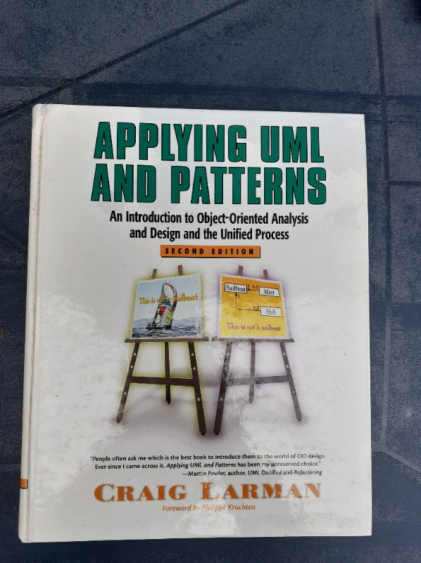 Applying UML and Patterns: An Introduction to Object-Oriented in Textbooks in City of Halifax