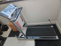 Weights treadmill bike