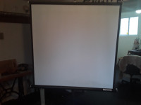 Stand_up Projector Screen