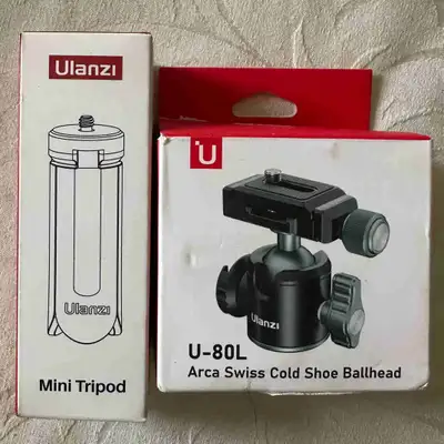 Ulanzi mini Tripod and Ballhead u-80L, View more