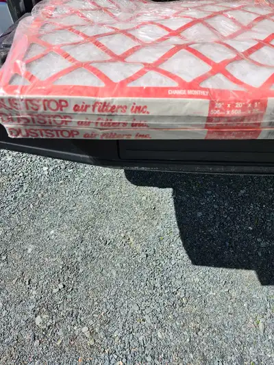 Dustop air furnace filters 20" x 20" x 1", View more
