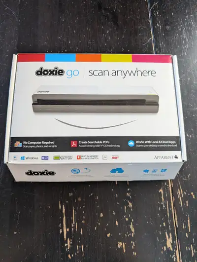 Doxie Go Portable Scanner - NEW in Box, View more