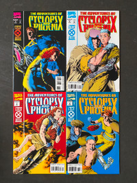 The Adventures Of Cyclops And Phoenix # 1-4 (1994 Marvel Comics)