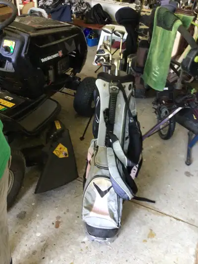 CALLOWAY GOLF SET X16 IRONS.   CALLOWAY STAND BAG, View more