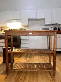 Meuble de rangement en bois cuisine ou salle de bain 