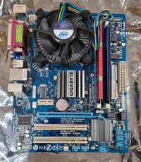 PC motherboard and cpu