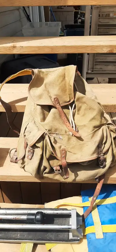 Antique Backpack , View more