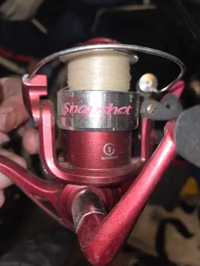 Selling a used Quantum Snapshot fishing rod and reel combo. It's ready for your next fishing adventu...