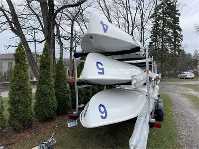 Zim 420"E" Sailboat. Only used for 1 month. Purchased during covid and sat indoors unused by club un...