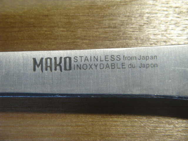 Couteau MAKO inox du Japon avec fourreau. dans Autre  à Trois-Rivières - Image 2
