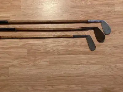 VINTAGE GOLF CLUBS, View more