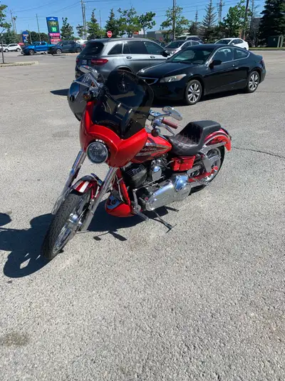 2008 CVO Dyna. Absolutely mint, under 9000 original miles as shown on the one picture. Email or call...