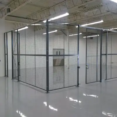 We sell and install new and used wire partition security fence for warehouses and industrial use. Be...