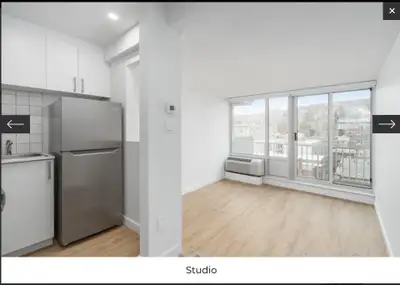 [Studio Apartment Near Concordia – Sublet (July to September)]