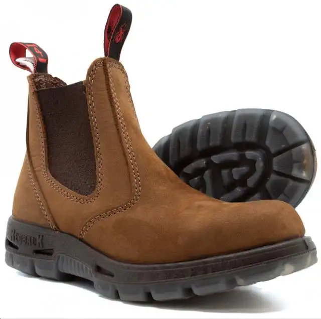 BROWN REDBACK UNISEX MALE SAFETY BOOTS SHOES in Men's Shoes in Kitchener / Waterloo - Image 2