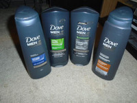 4 NEW - Full Size Bottles of Men Care Products "LOT"