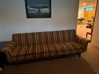 Retro 1970s sofa and chair