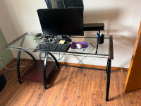 Modern computer desk