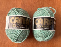 2 New Balls of Cara Tweed Pure New Wool, 50g each