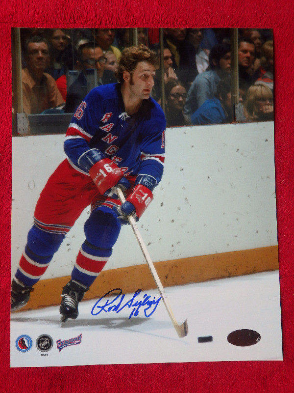 ROD SEILING New York Rangers Signed 8 x10 Photo With COA in Arts & Collectibles in Dartmouth