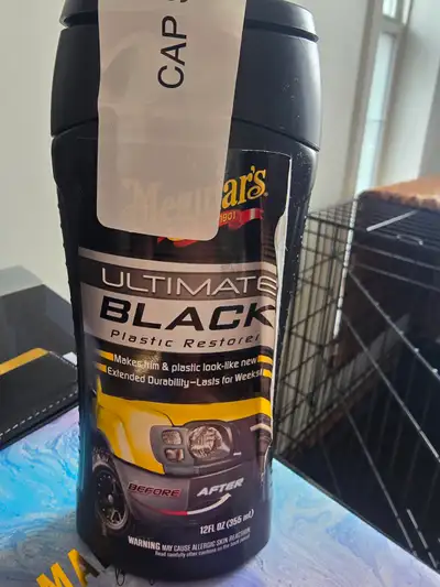 Ultimate Black Plastic Restorer brand new.