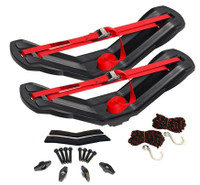 Sea Wing kayak carriers with Yakima Q Towers and crossbars