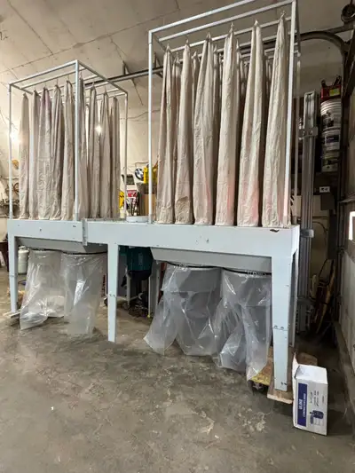 20 HP industrial Dust Collector. This is an industrial size dust collector for a cabinet shop, mill...