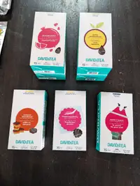 Assorted Davids Tea - NEW in Sealed Packages