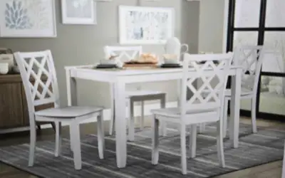 Brand new table and chairs, View more