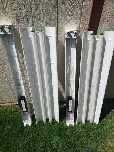 4 foot fluorescent light fixtures , View more