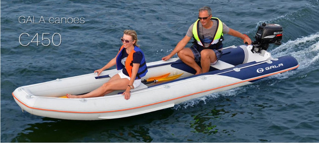 GALA C450 INFLATABLE BOAT in Powerboats & Motorboats in Sudbury - Image 2
